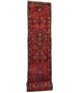 Alfombra antiguo Oriental hecho a mano 84cm x 712cm 1910s - 1C452 - $10,653.08 CAD