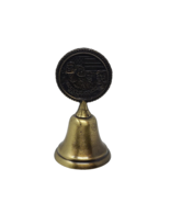 Mount Rushmore Souvenir Bell - Brass/Metal South Dakota 4&quot; Tall - £11.82 GBP