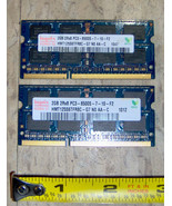 2 Memory Chips Hynix 2GB 2Rx8 PC3-8500S-7-10-F2 HMT125S6TFR8C-G7 N0 AA-C... - $23.18