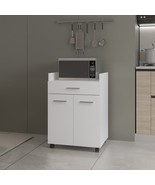 Derry Coffee Cart: White Living Room Style - $5,407.03 MXN