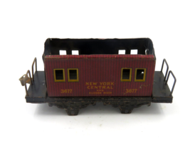 Fandor Bing Pre-War NYC # 3677 Caboose Red 0-Scale BOTTOM ONLY - £14.18 GBP