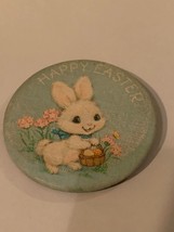 Vintage - Hallmark - 1979 Fabric Covered Easter Button - £7.19 GBP