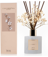 Reed Diffuser Set, Clean Linen 6.7 Fl Oz Scented Diffuser with Sticks Ho... - $490.37 MXN
