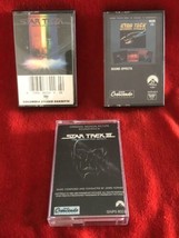 Star Trek TOS Cassette Tapes Excellent Set of 3 - £11.87 GBP