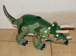 2004 Fisher Price Imaginext 10&quot; Tank the Triceratops Dinosaur Figure Prehistoric - £12.42 GBP