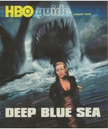 ORIGINAL Vintage Aug 2000 HBO Guide Magazine Deep Blue Sea Blue Streak - $24.74