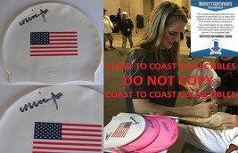 Missy Franklin USA Olympic gold swimmer signed USA swim cap proof Becket... - £190.79 GBP