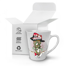Hello Skull Babe Head Art NEW White Tea Coffee Latte Mug 12 17 oz | Wellcoda - £12.77 GBP+