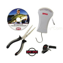 NEW Rapala Fishing Tool Combo Pro Catch Bigger Fish DVD Fisherman Plier ... - £23.88 GBP