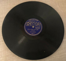 Decca Rex Griffin Early Pre War Country 78 Record Blue Eyes Lullaby 5089... - $93.49