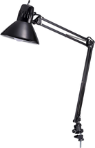 Bostitch Office LED Swing Arm Desk Lamp with Clamp Mount, 36&quot; Reach, Includes LE - £19.14 GBP