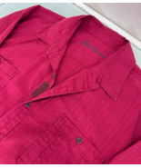 Vintage Reyn Spooner Men Hawaiian Shirt Large L Tencel Cotton Red Button Up - €20,98 EUR