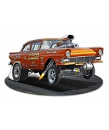 1957 Ford Galpin Gasser III Neon Style Laser Cut Metal Sign - £47.32 GBP