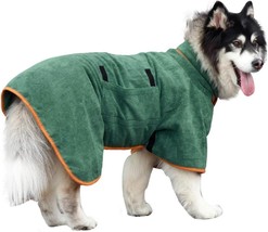 Dog Drying Coat - Fast Drying Dog Towel Robe - Microfiber - €11,12 EUR