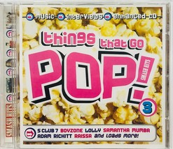 Things That Go Pop Smash Hits 3 Enhanced CD S Club 7 Boyzone Samantha Mumba - £8.68 GBP