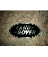 For Land Rover Front Grille Badge Gloss Black Chrome Emblem  - £19.69 GBP