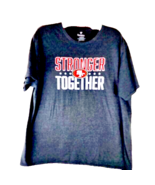 Fanatics Men&#39;s San Francisco 49ers Stronger Together Gray Tee Shirt Sz 2XL. - $16.82