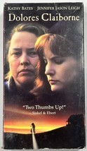 Dolores Claiborne VHS Tape 1992 Stephen King Kathy Bates Jennifer Jason Leigh - £4.67 GBP