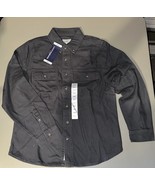 Lucky Brand Heavy Button Up Men’s SM Raven Style 7MS3000 Long Sleeve - $618.22 MXN