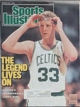 Sports Illustrated March 21, 1988 Larry Bird Boston Celtics 524 - £5.44 GBP