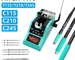 Soldering Station Compatible with T115/T210/T245 Handle 75W Mini Solderi... - $245.43