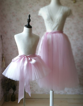YELLOW Mother Daughter TUTU Skirt Set Custom Baby Shower Photography Props image 7