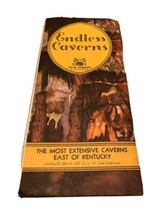 Endless Caverns Vintage Travel Brochure New Market Virginia 1930s 40s Ca... - £5.97 GBP