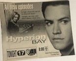 Hyperion Bay Tv Series Print Ad Advertisement Vintage Mark Paul Gosselaa... - $5.93