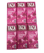 Taza Chocolate Stone Ground Organic Dark Bar Raspberry Crunch 2.5 Oz (Pa... - $55.53 CAD