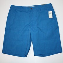 Callaway Men&#39;s Blue Plaid Golf Shorts size 34 NWT MSRP $85 - $49.99