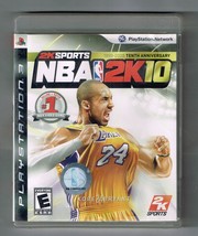 2k Sports Nba 2k10 PS3 Game Play Station 3 Empty Case Only - $4.80