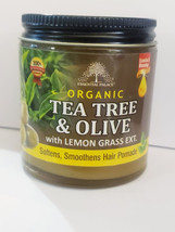 Organic Tea Treee &amp; Olive With Lemongrass Extract Hair Pomade - $12.13