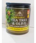 Organic Tea Treee &amp; Olive With Lemongrass Extract Hair Pomade - £9.54 GBP
