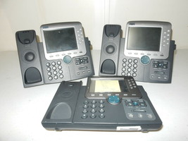 Cisco IP CP-7970G Color Display VoIP Telehone 802.3af PoE 8 Lines Business Phone - $19.95