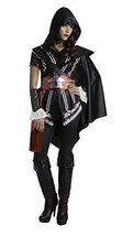 Palamon Women&#39;s Assassin&#39;s Creed Sassy Ezio Classic Costume, Black, Medium - £139.68 GBP