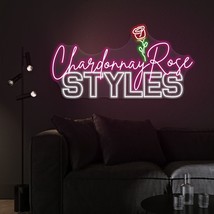Chardonnay Rose | LED Neon Sign - $320.00+