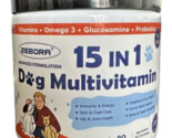 Dog Multivitamin Powder w/ Glucosamine, Dog Vitamins and Supplements for... - £17.86 GBP