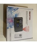 SMARTRO SC91 Wireless Projection Alarm Clock With Weather Station - $527.51 MXN