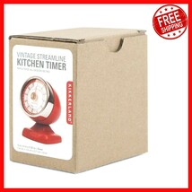 Delightful Red Vintage Kitchen Timer - Durable 55-Minute Cooking Essential - €39,20 EUR