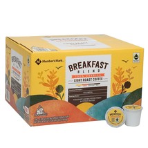 Member's Mark Breakfast Blend Coffee 100 to 200 Keurig K cups FREE SHIPPING - £47.87 GBP+