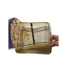Vintage Pyrex Clear Glass Small Square Baking Dish Mini Loaf - £12.63 GBP