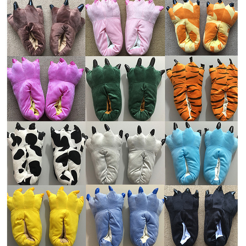 Adult Kids Slippers Shoes Buy Color Matching Animal Onesies Pajamas Costume S600