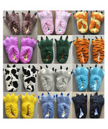 Adult Kids Slippers Shoes Buy Color Matching Animal Onesies Pajamas Cost... - £10.40 GBP