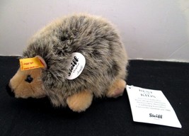 Steiff 7” Hedgehog &quot;Joggi&quot; No.070792 w/all Original Tags - NICE! - £15.69 GBP