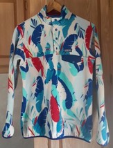 Patagonia Synchilla Snap Pullover Feather Dance Womens M Fleece Jacket  K - $28.69