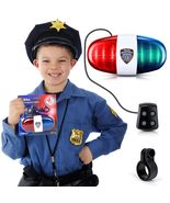 Kids Tech Bike LED Light - Police Siren, Trumpet Sounds, Safety Light, Waterproo - $25.98