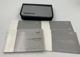 2005 Nissan Maxima Owners Manual Handbook Set with Case OEM I03B05003 - £25.23 GBP