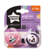 Tommee Tippee Anytime Orthodontic Soothers 6-18m 2 Pack - €67,97 EUR