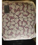 Impressions Vanity x Hello Kitty Cosmetic Bag Faux Leather White Pink New - $65.12 CAD