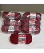 New 7 Skeins Bernat Softee Chunky Yarn Acrylic 108 yds ea. 161128 WINE - $684.97 MXN